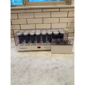 Vintage Profiles Hair Setter Hot Rollers Complete Set with Clips and Pins